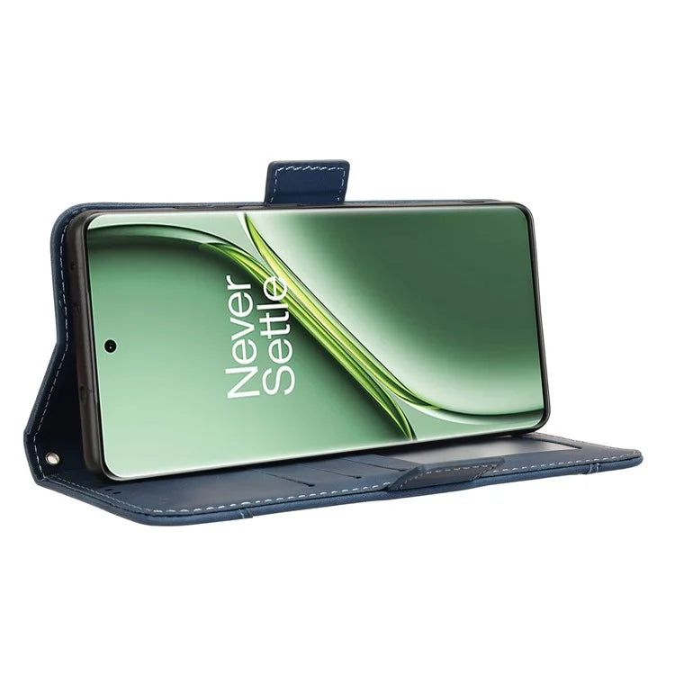 For OnePlus Ace 3 Pro 5G Wallet Case Multiple Card Slots Drop-Proof Leather Phone Cover