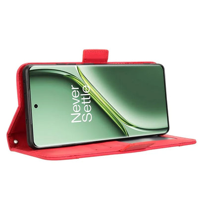 For OnePlus Ace 3 Pro 5G Wallet Case Multiple Card Slots Drop-Proof Leather Phone Cover