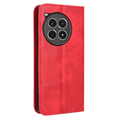 For OnePlus Ace 3 Pro 5G Wallet Case Anti-Drop Retro PU Leather Phone Cover