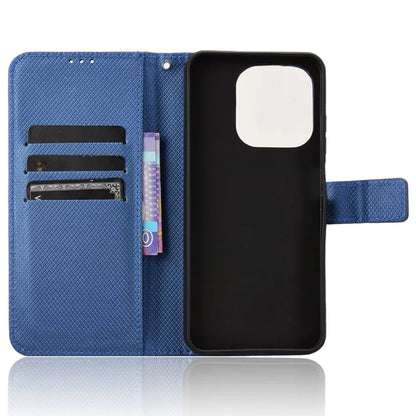 For itel A50 Case Diamond Texture PU Leather Phone Cover
