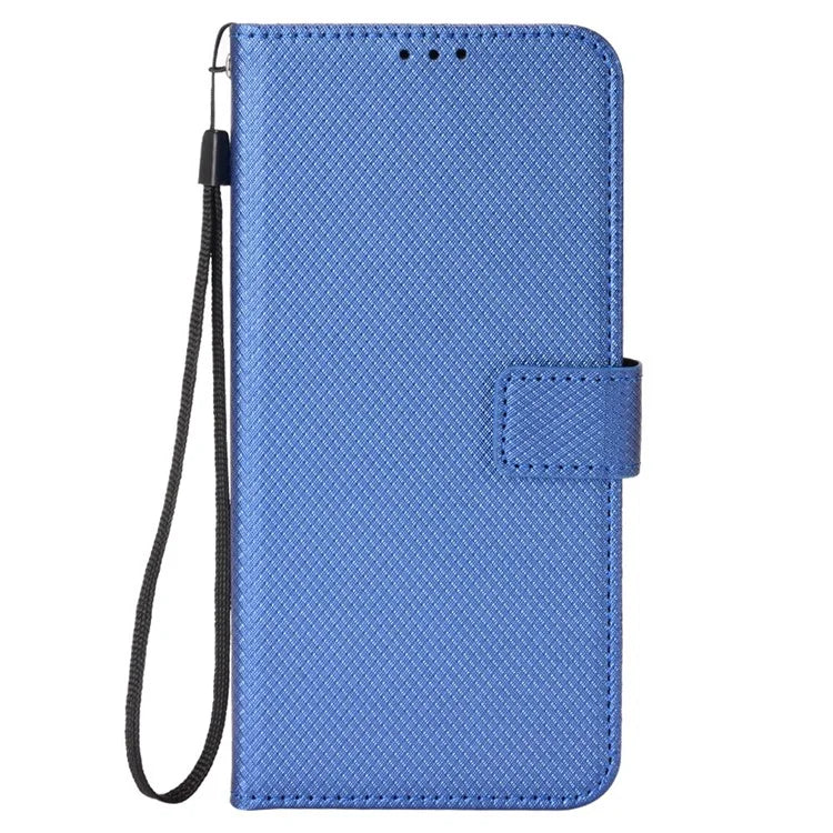 For itel A50 Case Diamond Texture PU Leather Phone Cover