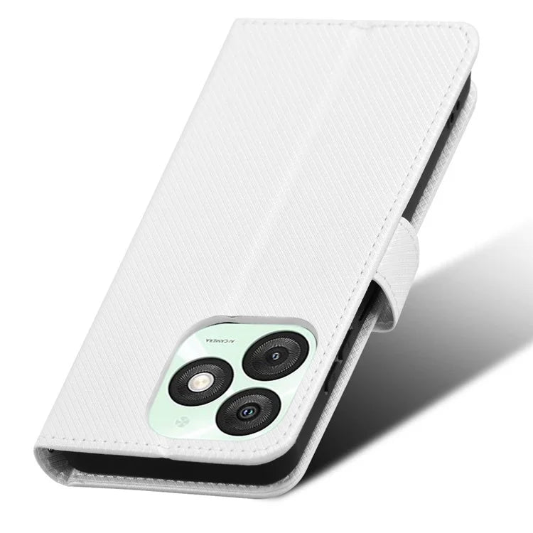 For itel A50 Case Diamond Texture PU Leather Phone Cover