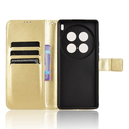 For vivo X100 Ultra 5G Protective Case Leather Wallet Phone Cover Crazy Horse Texture