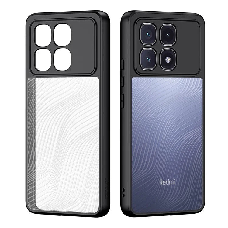 DUX DUCIS Aimo Series For Xiaomi Redmi K70 Ultra Case Matte TPU+PC Cover (REACH Certification) - Black