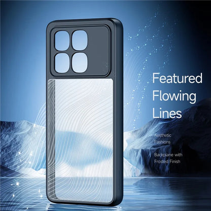 DUX DUCIS Aimo Series For Xiaomi Redmi K70 Ultra Case Matte TPU+PC Cover (REACH Certification) - Black