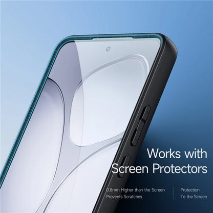 DUX DUCIS Aimo Series For Xiaomi Redmi K70 Ultra Case Matte TPU+PC Cover (REACH Certification) - Black