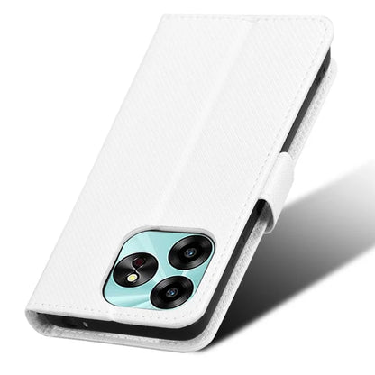 For Umidigi G6 Protective Case PU Leather Diamond Texture Phone Cover