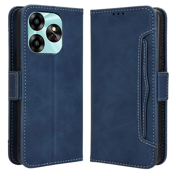 For Umidigi G6 Case Multiple Card Slots Leather Stand Phone Cover