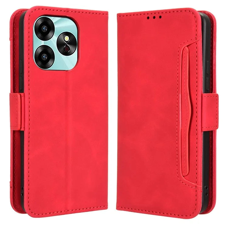 For Umidigi G6 Case Multiple Card Slots Leather Stand Phone Cover