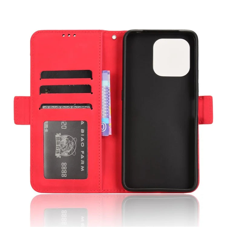 For Umidigi G6 Case Multiple Card Slots Leather Stand Phone Cover