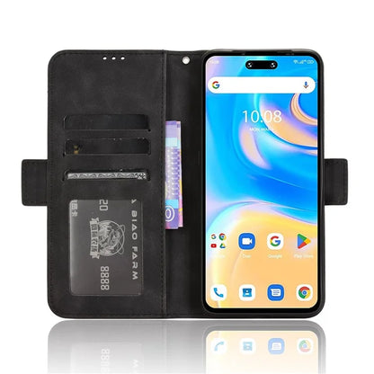 For Umidigi G6 Case Multiple Card Slots Leather Stand Phone Cover