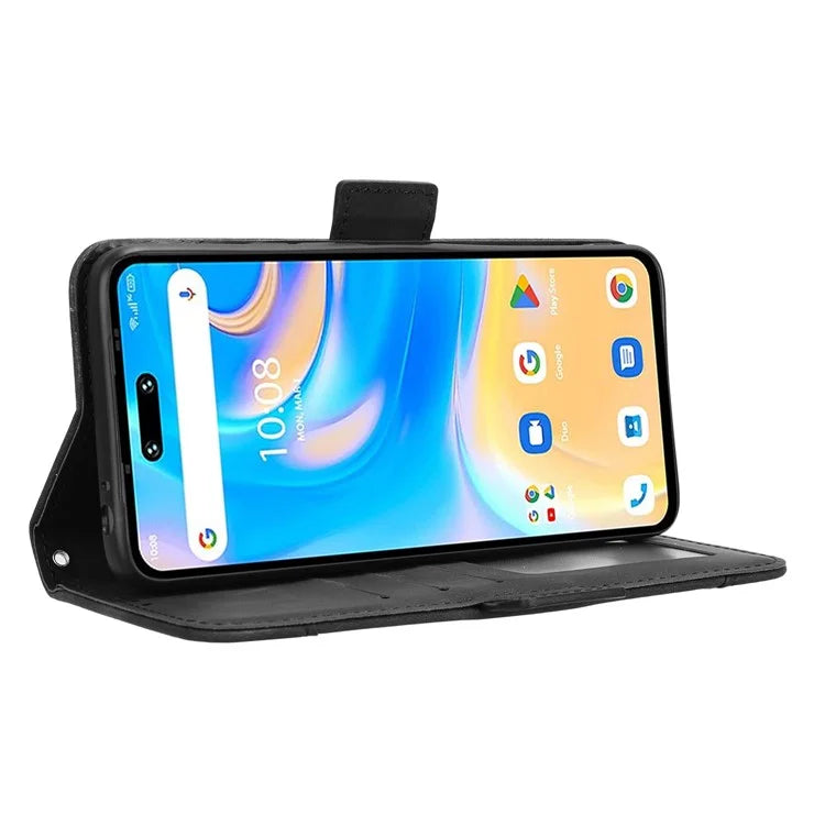 For Umidigi G6 Case Multiple Card Slots Leather Stand Phone Cover