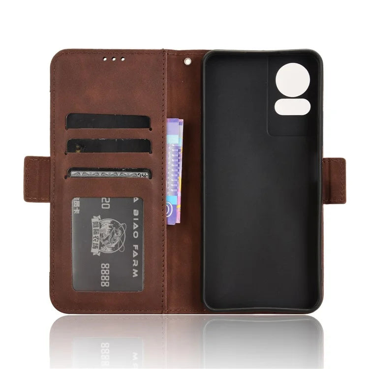 For TCL 50 LE Stand Case Leather Phone Cover Multiple Card Slots