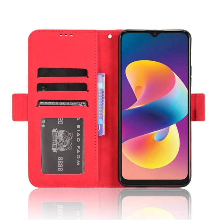 For TCL 50 LE Stand Case Leather Phone Cover Multiple Card Slots
