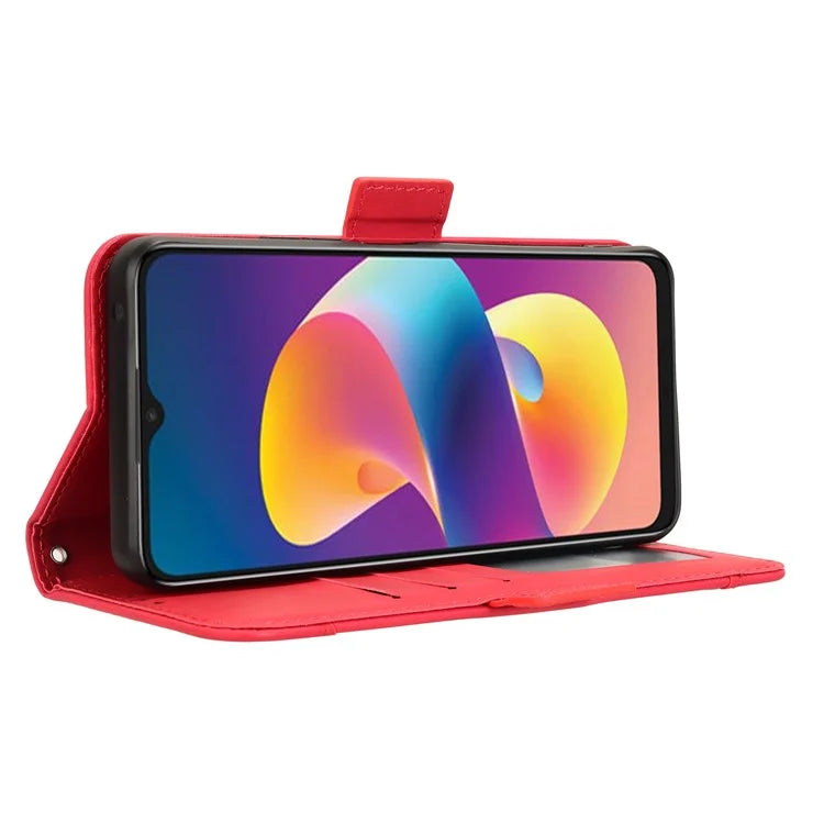 For TCL 50 LE Stand Case Leather Phone Cover Multiple Card Slots