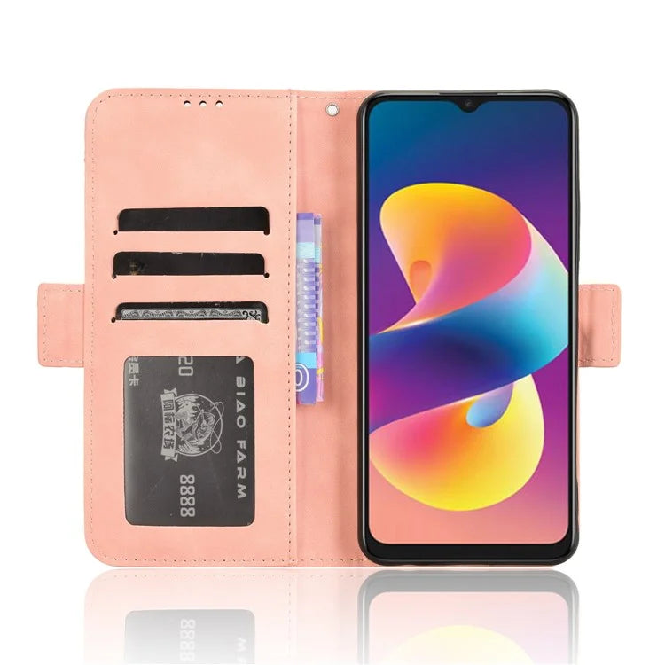 For TCL 50 LE Stand Case Leather Phone Cover Multiple Card Slots
