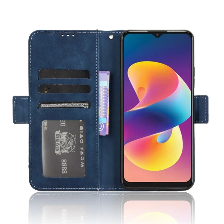 For TCL 50 LE Stand Case Leather Phone Cover Multiple Card Slots