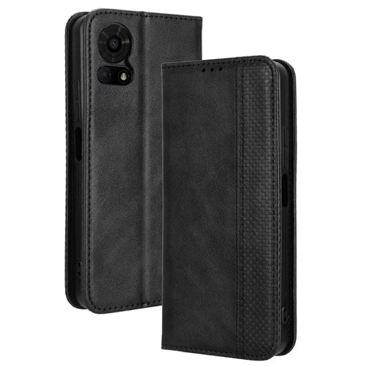 For TCL 50 LE Wallet Phone Case Anti-Scratch Retro Stand Leather Flip Cover