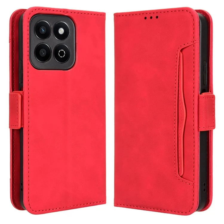 For Honor 200 Smart 5G / Play 60 Plus 5G Stand Case Multiple Card Slots Leather Wallet Phone Cover