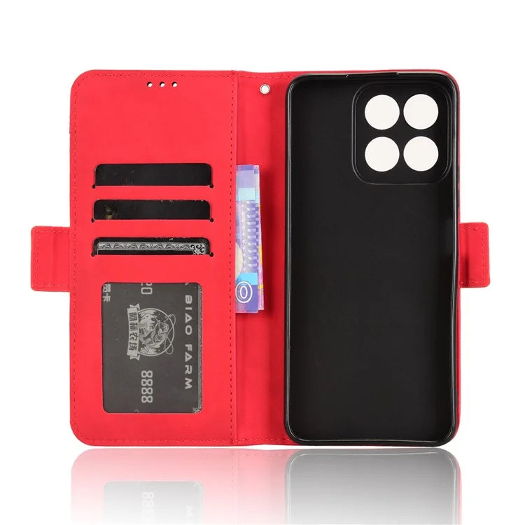 For Honor 200 Smart 5G / Play 60 Plus 5G Stand Case Multiple Card Slots Leather Wallet Phone Cover