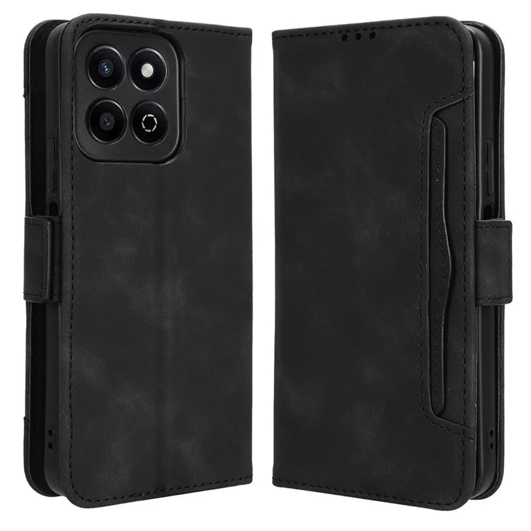 For Honor 200 Smart 5G / Play 60 Plus 5G Stand Case Multiple Card Slots Leather Wallet Phone Cover