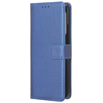 For Samsung Galaxy Z Fold6 5G Case with Pencil Holder, PU Leather Diamond Texture Wallet Phone Cover