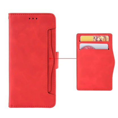 For Samsung Galaxy Z Fold6 5G Stand Case with Pencil Slot Anti-Scratch Leather Phone Cover