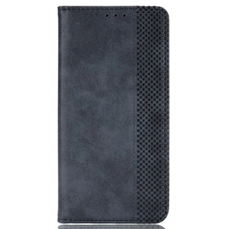 For Samsung Galaxy Z Fold6 5G Case with Pencil Holder Retro PU Leather Phone Cover
