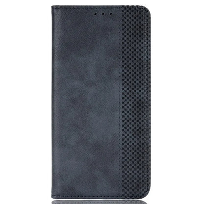 For Samsung Galaxy Z Fold6 5G Case with Pencil Holder Retro PU Leather Phone Cover