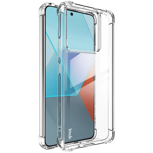 IMAK For Xiaomi Redmi Note 13 Pro 5G  /  Poco X6 5G Clear Case PC+TPU Phone Cover Airbag Corners
