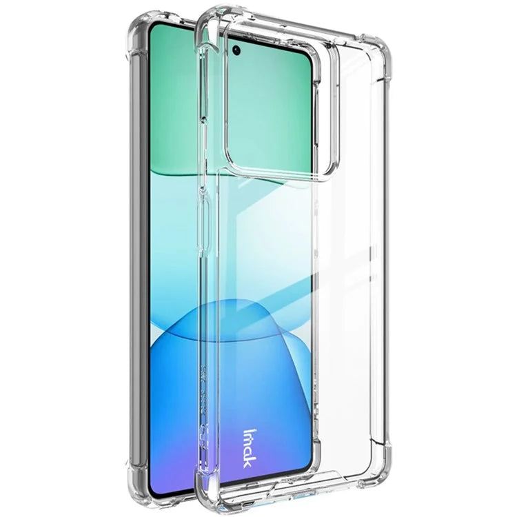 IMAK For Xiaomi Redmi Note 13 5G Case PC+TPU Clear Phone Cover Airbag Corners