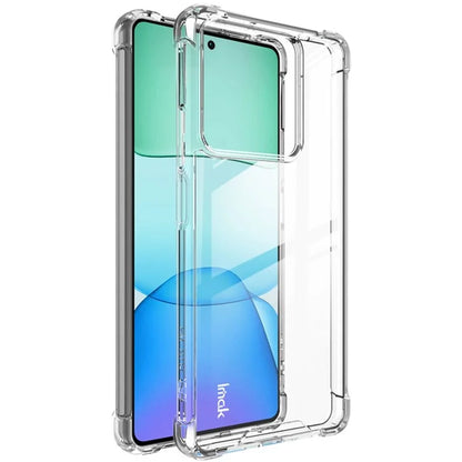 IMAK For Xiaomi Redmi Note 13 5G Case PC+TPU Clear Phone Cover Airbag Corners