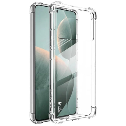 IMAK For Xiaomi Redmi K70E 5G  /  Poco X6 Pro 5G Clear Case PC+TPU Shockproof Phone Cover