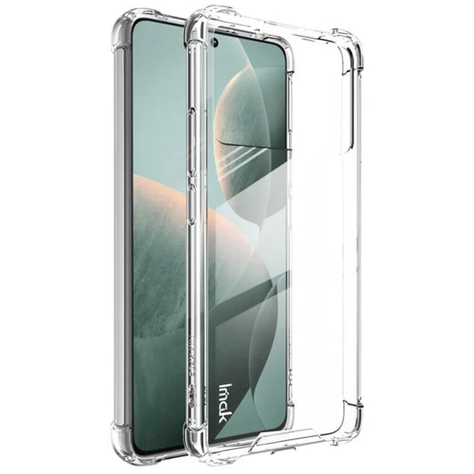 IMAK For Xiaomi Redmi K70E 5G  /  Poco X6 Pro 5G Clear Case PC+TPU Shockproof Phone Cover