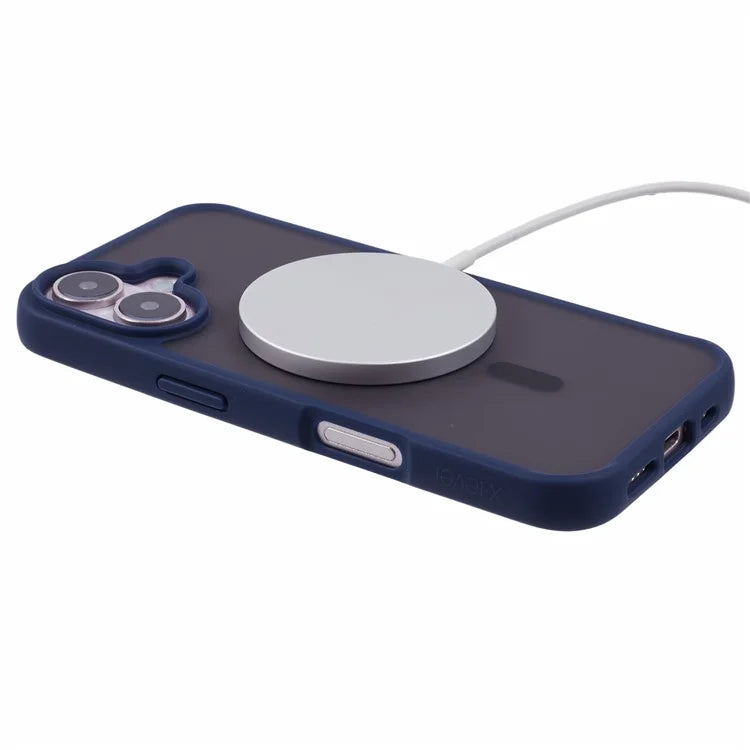 X-LEVEL For iPhone 16 Case Compatible with MagSafe TPU+Acrylic Shockproof Phone Cover Rubberized Finish