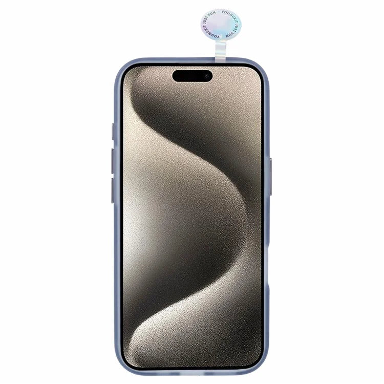 YOUNGKIT Technology Series for iPhone 16 Pro Case Compatible with MagSafe PC+TPU Matte Phone Cover IMD Pattern