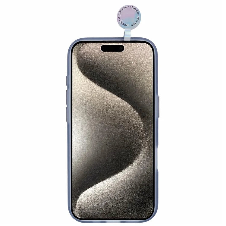 YOUNGKIT Technology Series for iPhone 16 Pro Case Compatible with MagSafe PC+TPU Matte Phone Cover IMD Pattern