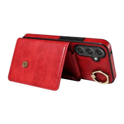 002 For Samsung Galaxy A54 5G Case Leather Card Holder Phone Case Crossbody Strap