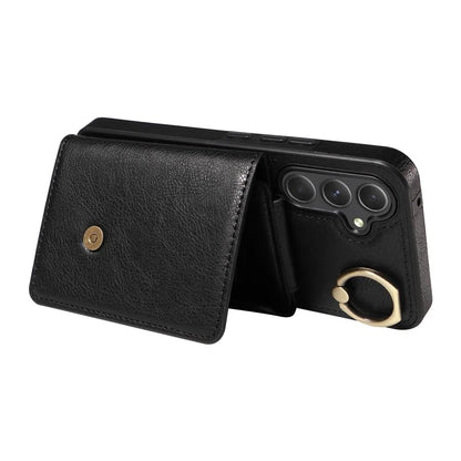 002 For Samsung Galaxy A54 5G Case Leather Card Holder Phone Case Crossbody Strap