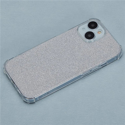 For iPhone 15 Shockproof Case Soft TPU Phone Cover with Card Paper