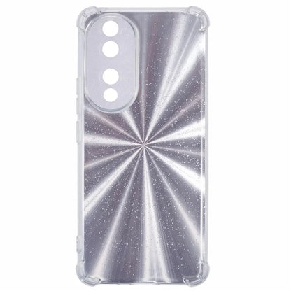 For Honor 90 Clear Phone Case Shockproof TPU Back Cover with 4 Removable Papers