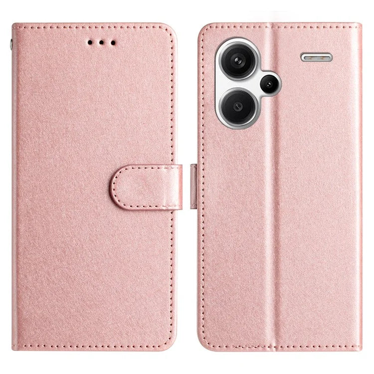 For Xiaomi Redmi Note 13 Pro+ 5G Case Wallet Leather Phone Cover Viewing Stand Wrist Strap