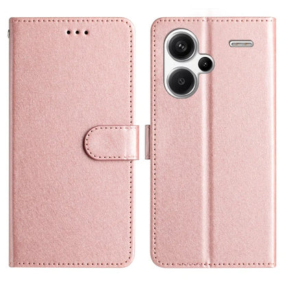 For Xiaomi Redmi Note 13 Pro+ 5G Case Wallet Leather Phone Cover Viewing Stand Wrist Strap