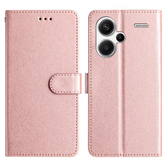 For Xiaomi Redmi Note 13 Pro+ 5G Case Wallet Leather Phone Cover Viewing Stand Wrist Strap