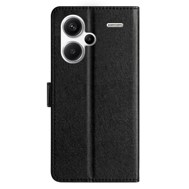 For Xiaomi Redmi Note 13 Pro+ 5G Case Wallet Leather Phone Cover Viewing Stand Wrist Strap