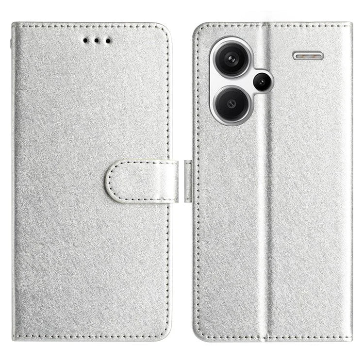 For Xiaomi Redmi Note 13 Pro+ 5G Case Wallet Leather Phone Cover Viewing Stand Wrist Strap