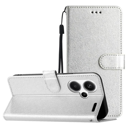 For Xiaomi Redmi Note 13 Pro+ 5G Case Wallet Leather Phone Cover Viewing Stand Wrist Strap