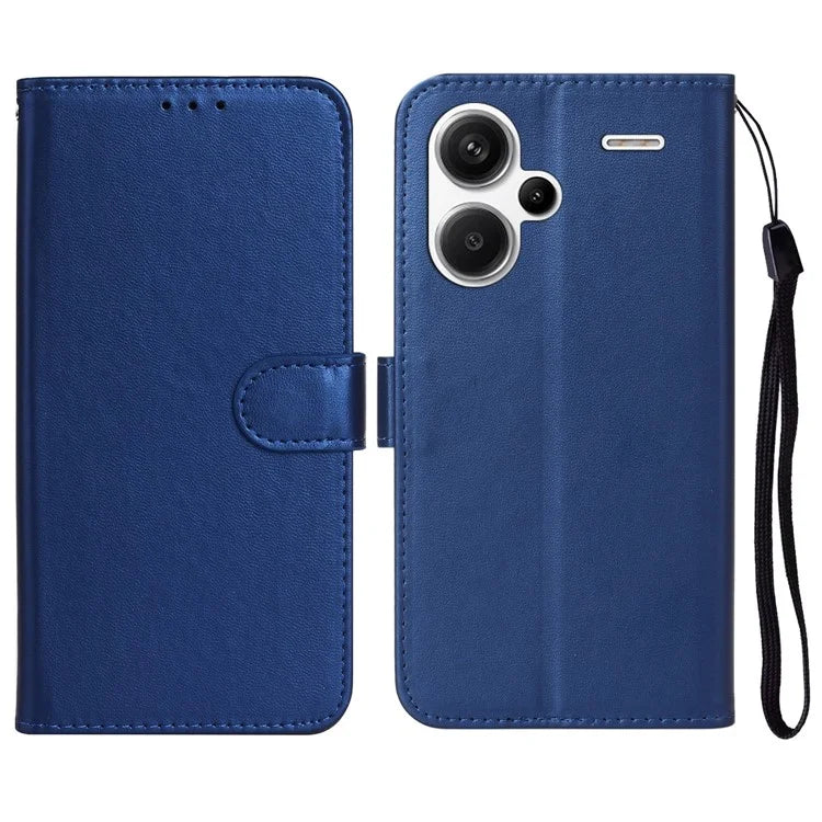 For Xiaomi Redmi Note 13 Pro+ 5G Case PU Leather Magnetic Clasp Flip Phone Cover