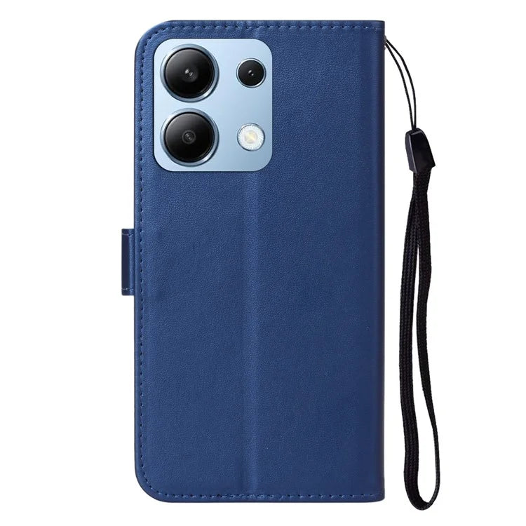 For Xiaomi Redmi Note 13 4G Case PU Leather Phone Cover with Wallet Card Holder