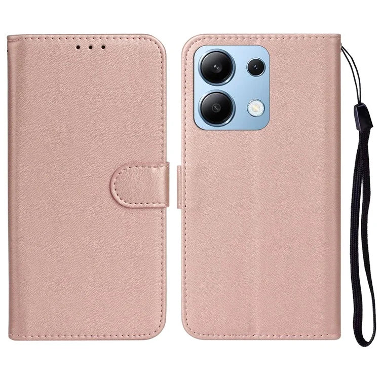For Xiaomi Redmi Note 13 4G Case PU Leather Phone Cover with Wallet Card Holder